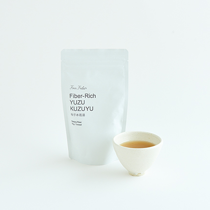 柚子本葛湯 1杯で10gの食物繊維